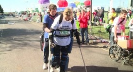Claire Lomas: ‘Bionic’ marathon star
