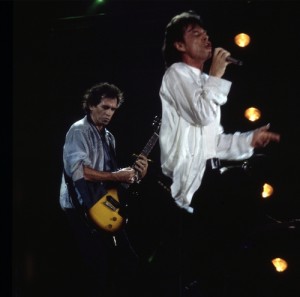 Rolling stones performing